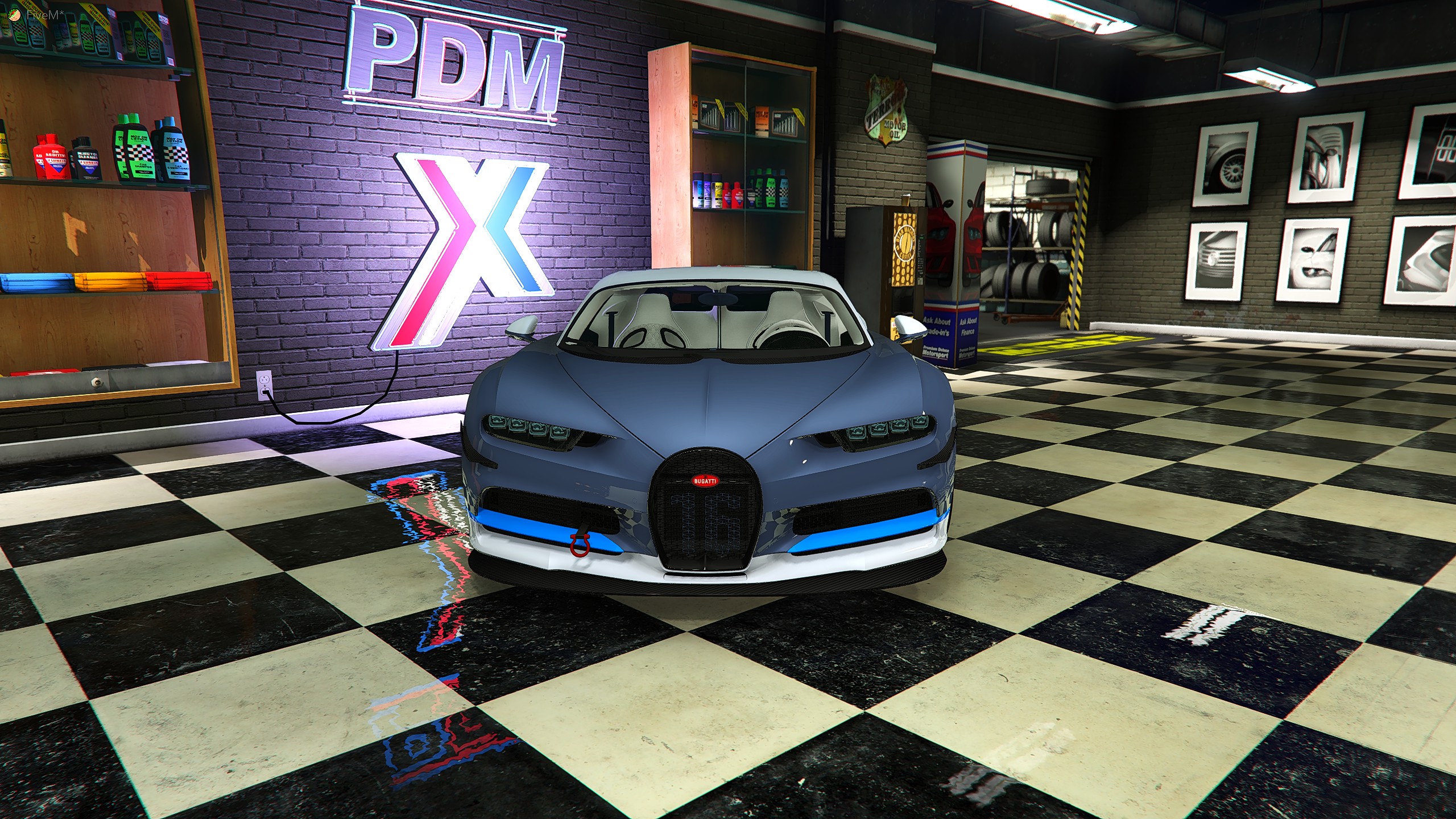 FiveM Vehicle Bugatti Chiron 2019 FiveM Vehicles